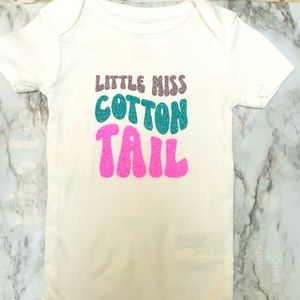 Baby girl Easter onesie